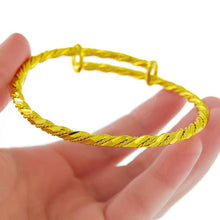 exo 24k gold plated bracelet bangle btaid women bracelet jewelry display hbb047 J4U66