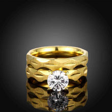 exo titanium steel wedding ring multilateral view crystal bague prices in euros hbr14 J4U66
