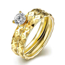 exo titanium steel wedding ring multilateral view crystal bague prices in euros hbr14 J4U66