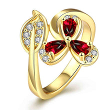 exo acessorios para mulher rings for women flower shaped insets aneis charms hbr1 J4U66