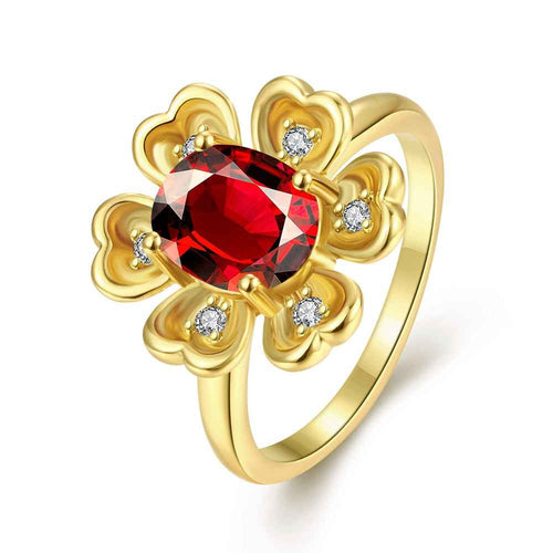 exo acessorios para mulher rings for women flower shaped insets aneis charms hbr1 J4U66