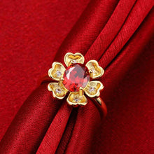 exo acessorios para mulher rings for women flower shaped insets aneis charms hbr1 J4U66