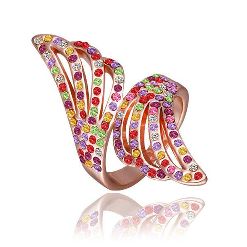 exo acessorios para mulher rings for women wings colorful aneis sport hbr27 J4U66