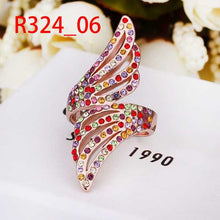 exo acessorios para mulher rings for women wings colorful aneis sport hbr27 J4U66