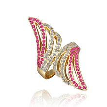 exo acessorios para mulher rings for women wings colorful aneis sport hbr27 J4U66
