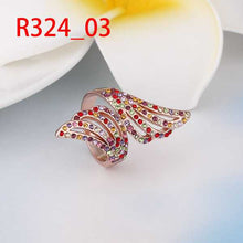 exo acessorios para mulher rings for women wings colorful aneis sport hbr27 J4U66