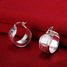 exo silver plated earing pattern broadside clip brincos de festa wedding smte714 J4U66