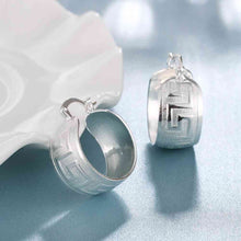 exo silver plated earing pattern broadside clip brincos de festa wedding smte714 J4U66