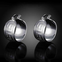 exo silver plated earing pattern broadside clip brincos de festa wedding smte714 J4U66
