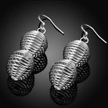 exo silver plated earings spring brinco collier plastron femme smte33 J4U66