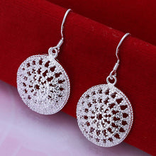 exo silver plated earings jewelry round bag brincos de festa hbe21 J4U66