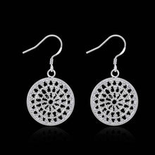 exo silver plated earings jewelry round bag brincos de festa hbe21 J4U66