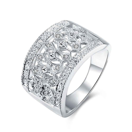 exo silver plated engagement ring austria crystal anillos to us bear jewerly accessories hbr02 J4U66