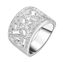 exo silver plated engagement ring austria crystal anillos to us bear jewerly accessories hbr02 J4U66
