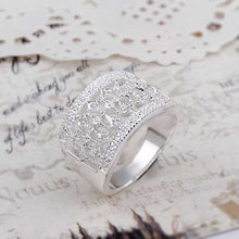 exo silver plated engagement ring austria crystal anillos to us bear jewerly accessories hbr02 J4U66