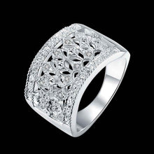 exo silver plated engagement ring austria crystal anillos to us bear jewerly accessories hbr02 J4U66