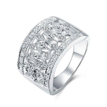 exo silver plated engagement ring austria crystal anillos to us bear jewerly accessories hbr02 J4U66