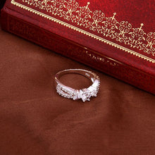 exo silver rings retro white stone anillos costume jewellery hbr013 J4U66