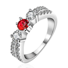 exo silver rings retro white stone anillos costume jewellery hbr013 J4U66