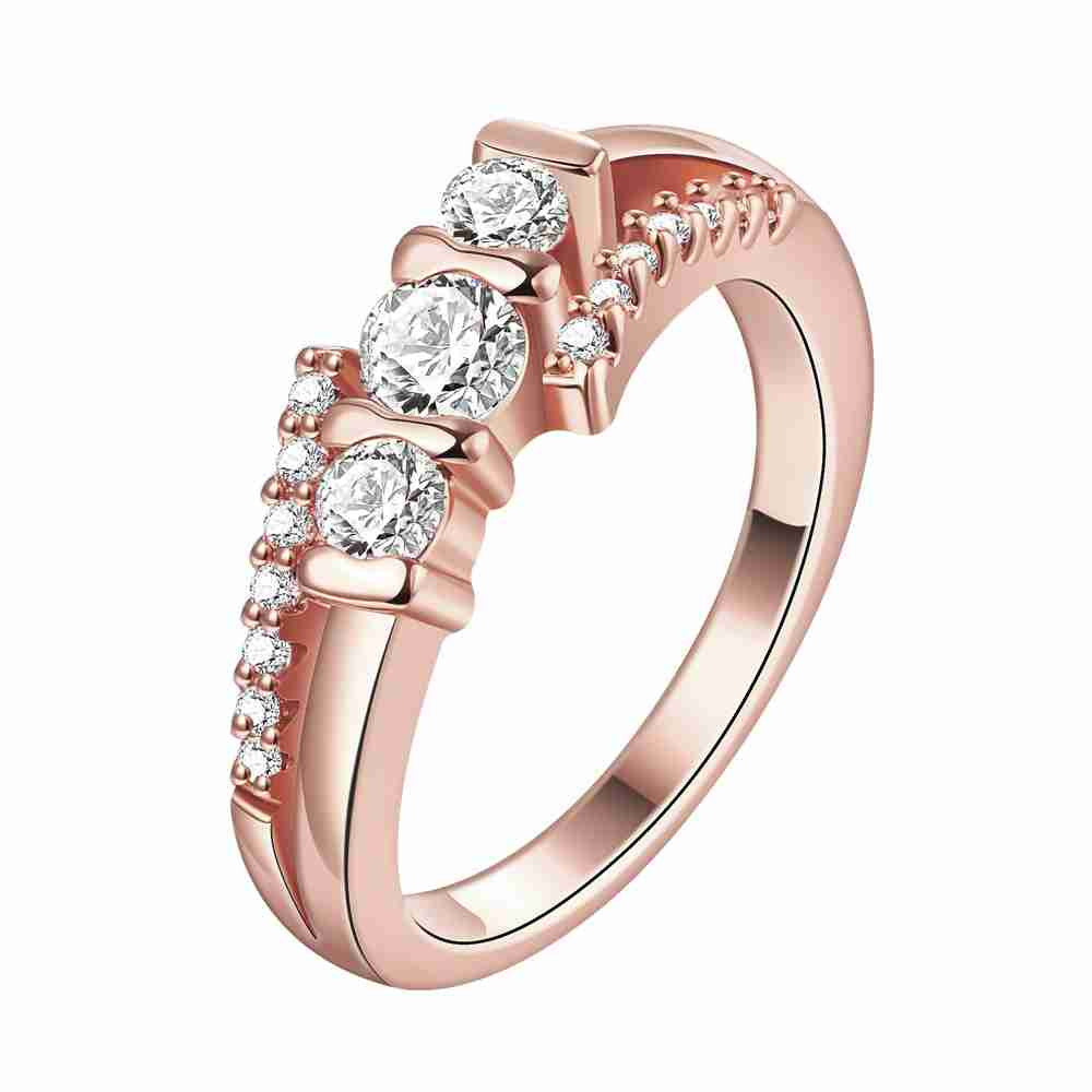 floating charms 18k gold plated ring oblique interchange with crystal anel prices in euros J4U66