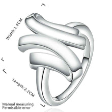 floating charms silver plated engagement rings 3 line stone anillos bijoux women hbr02 J4U66