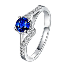 floating charms silver rings for women insets gem anel masculino ruby jewelry hbr107 J4U66