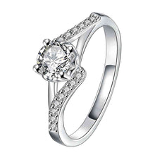floating charms silver rings for women insets gem anel masculino ruby jewelry hbr107 J4U66