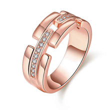 india 18k gold plating wedding rings crystal bridges anillos bone skgr34 J4U66