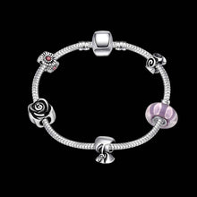 india silver bracelets bangles geometric beads connected pulseras mujer pfdh020 J4U66