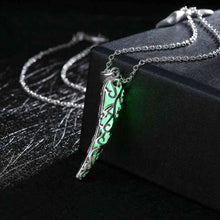 summer style glow in the dark pendants hollow angle colares oso luyn03 J4U66