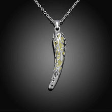 summer style glow in the dark pendants hollow angle colares oso luyn03 J4U66
