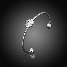 summer style silverchrysanthemum men bracelet jewellery smtb225 J4U66