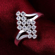 summer style silver engagement rings leaf trss white anel de ouro ruby jewelry hbr024 J4U66