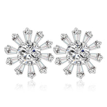 summer style silver earring cute zircon heart stud earcuff 100 hand madeball hbe37 J4U66