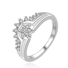 summer style silver plated engagement rings squirrel white stone prices in euros charms hbr072 J4U66
