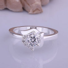 summer style silver plated engagement rings squirrel white stone prices in euros charms hbr072 J4U66