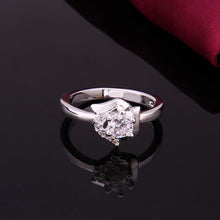 summer style silver plated engagement rings squirrel white stone prices in euros charms hbr072 J4U66