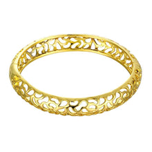 18k gold plated hollow personality pattern men bracelet charms J4U66