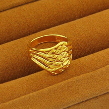 18k gold plated wedding rings four lines anel feminino wedding jewelry yhdr002 J4U66