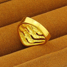 18k gold plated wedding rings four lines anel feminino wedding jewelry yhdr002 J4U66