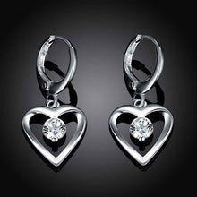 silver plated earrings for women iiinsets triangle brincos de festasmte2 J4U66