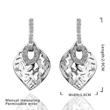 18k gp gold plated jewelry earring nickel free copper rhinestone crystal earrings chrismas gift smtpe44 J4U66