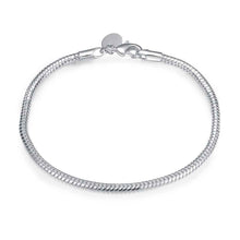 sterling silver jewelry bracelet fine bracelet smth17 J4U66