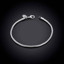 sterling silver jewelry bracelet fine bracelet smth17 J4U66