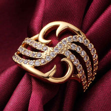 jewerly anillos 18k gp efforts the point party wedding rings girl jewelry rings 73 J4U66