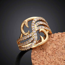 jewerly anillos 18k gp efforts the point party wedding rings girl jewelry rings 73 J4U66