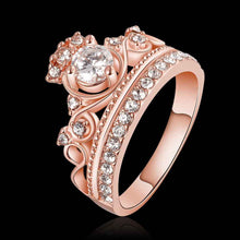 jewerly anillos 18k gp huangguan drill party wedding rings girl jewelry rings 7 J4U66