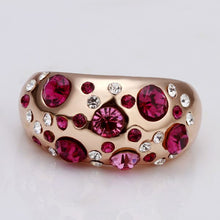 jewerly anillos 18k gp set pink auger party wedding rings girl jewelry rings 077 J4U66