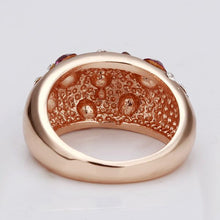 jewerly anillos 18k gp set pink auger party wedding rings girl jewelry rings 077 J4U66