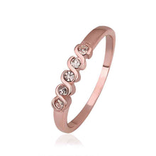jewerly anillos 18k gp cloud rose color party wedding rings girl jewelry rings 5 J4U66